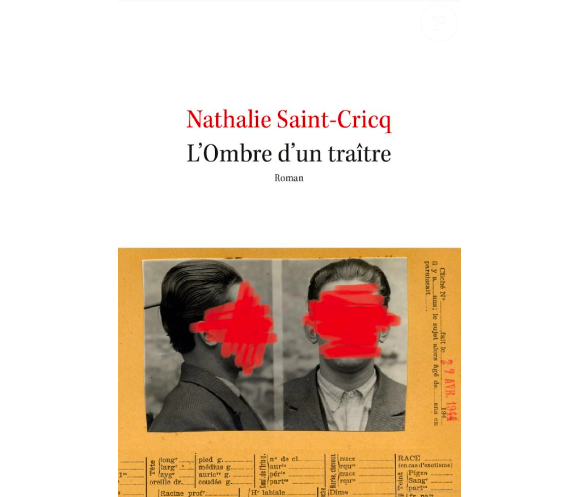 Couverture de "L'ombre d'un traître", roman de Nathalie Saint-Cricq publié le 4 octobre 2023