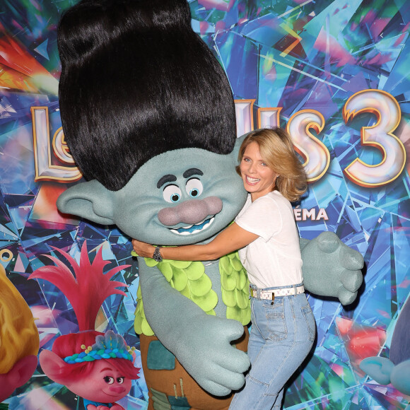 Sylvie Tellier - Avant-première du film "Les Trolls 3" au cinéma Gaumont Marignan à Paris. Le 11 octobre 2023 © Coadic Guirec / Bestimage 