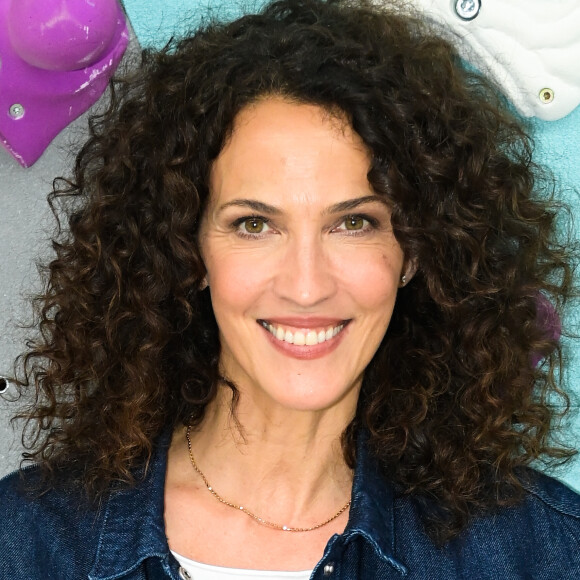 Linda Hardy ( actrice et mannequin - Miss France 1992 ) - Inauguration de la plus grande salle d'escalade du monde, Climb Up, à Aubervilliers le 12 mai 2022. © Federico Pestellini / Panoramic / Bestimage