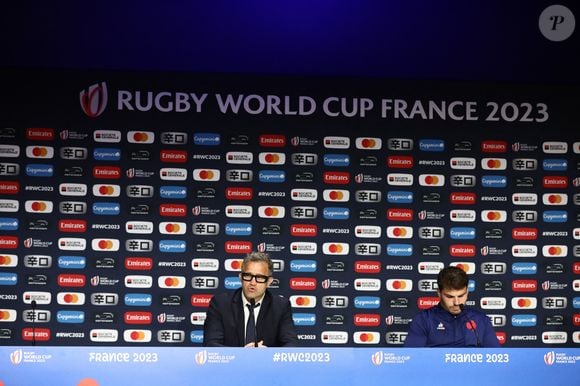 October 15, 2023, Paris, Seine-Saint-Denis, France: Quarterfinal between France and South Africa of the Rugby World Cup 2023 (Credit Image: © Mickael Chavet/ZUMA Press Wire) 