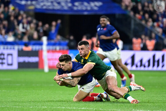 Coupe du Monde de Rugby France 2023 - Match de quart de finale "France-Afrique du Sud (28-29)" au Stade de France à Saint-Denis 15 octobre 2023.