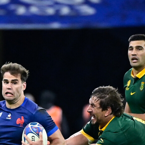 Coupe du Monde de Rugby France 2023 - Match de quart de finale "France-Afrique du Sud (28-29)" au Stade de France à Saint-Denis 15 octobre 2023.