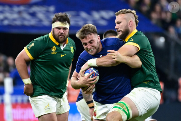 Coupe du Monde de Rugby France 2023 - Match de quart de finale "France-Afrique du Sud (28-29)" au Stade de France à Saint-Denis 15 octobre 2023.