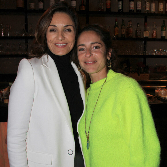 Nadia Farès, Audrey Dana - Représentation du spectacle "Destins de Femmes" au théâtre du rond point des champs Elysées à Paris le 16 octobre 2023. © Philippe Baldini/Bestimage