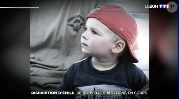 Émile, petit garçon de deux ans et demi, disparu en juillet dernier, alors qu'il se trouvait avec ses grands-parents dans le Haut-Vernet.
Capture d'écran Emile TF1.