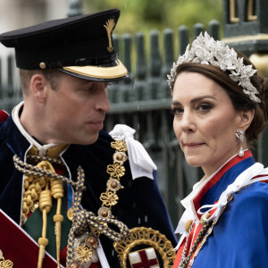Kate Middleton et le prince William ont connu leurs premières tensions avec le roi Charles
Sortie de la cérémonie de couronnement du roi d'Angleterre à l'abbaye de Westminster de Londres Le prince William, prince de Galles, et Catherine (Kate) Middleton, princesse de Galles lors de la cérémonie de couronnement du roi d'Angleterre à Londres, Royaume Uni. 