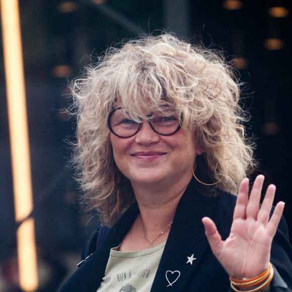 Cécile Bois - Arrivées à l'enregistrement de l'émission "Vivement Dimanche" présentée par M. Drucker et qui sera diffusée le 22 octobre 2023 sur France 3 au studio Gabriel à Paris, France, le 17 octobre 2023. © Christophe Clovis/Bestimage