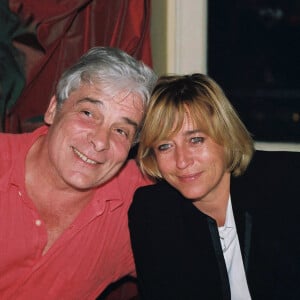 Anniversaire de Jacques Weber avec sa femme Christine au club L'Etoile.