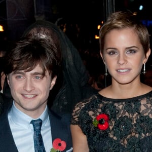 Emma Watson et Daniel Radcliffe à Londres.