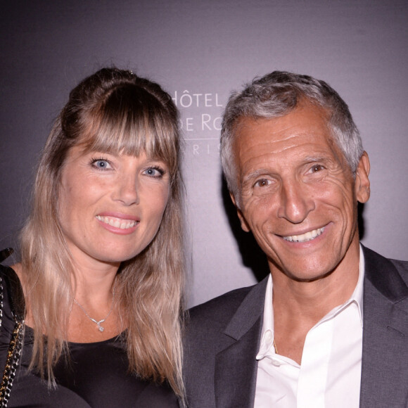 Exclusif - Nagui avec sa femme Mélanie Page - Moma Group fête son 10ème anniversaire à l'hôtel Salomon de Rothschild à Paris le 5 septembre 2022. © Rachid Bellak/Bestimage