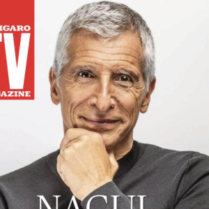 Couverture du nouveau numéro de "TV Magazine" avec Nagui, paru le 27 octobre 2023