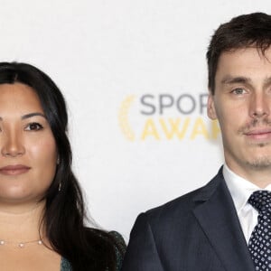 Elle a publié un long message sur Instagram.
Marie, son mari Louis Ducruet - Soirée des Sportel Awards 2023 au Grimaldi Forum à Monaco, le 23 octobre 2023. © Claudia Albuquerque/Bestimage 