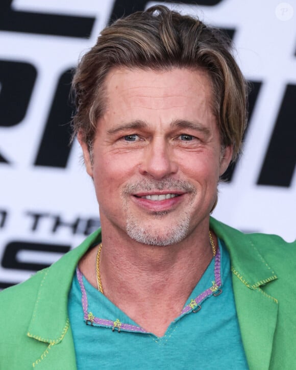 Brad Pitt à la première du film "Bullet Train" à Los Angeles, le 1er août 2022. 