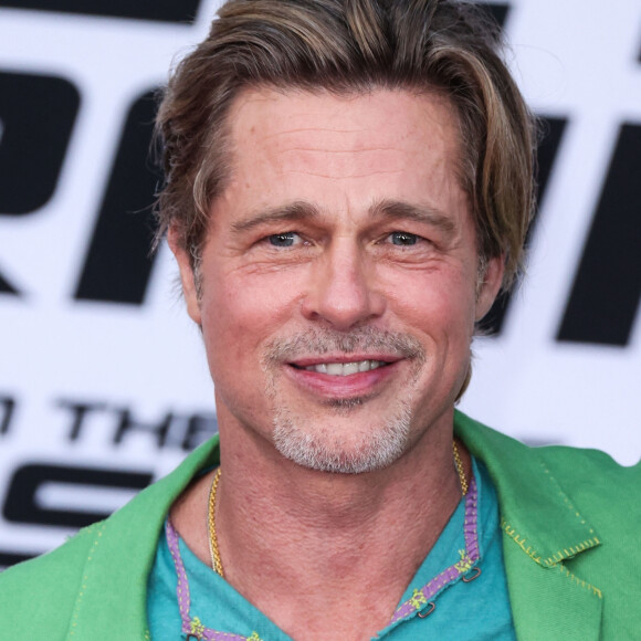 Brad Pitt à la première du film "Bullet Train" à Los Angeles, le 1er août 2022. 