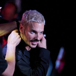 Exclusif - M. Pokora (Matt Pokora) - Backstage - Enregistrement de l'émission "Avec Florent, tout le monde ELA" à La Seine Musicale à Paris, diffusée le 1er septembre à 21h10 sur TF1 © Cyril Moreau-Dominique Jacovides / Bestimage 