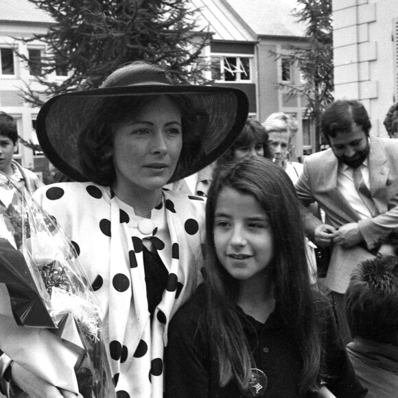 Romane Bohringer - Mariage de Richard Bohringer avec Astrid Marcouli en avril 1986.