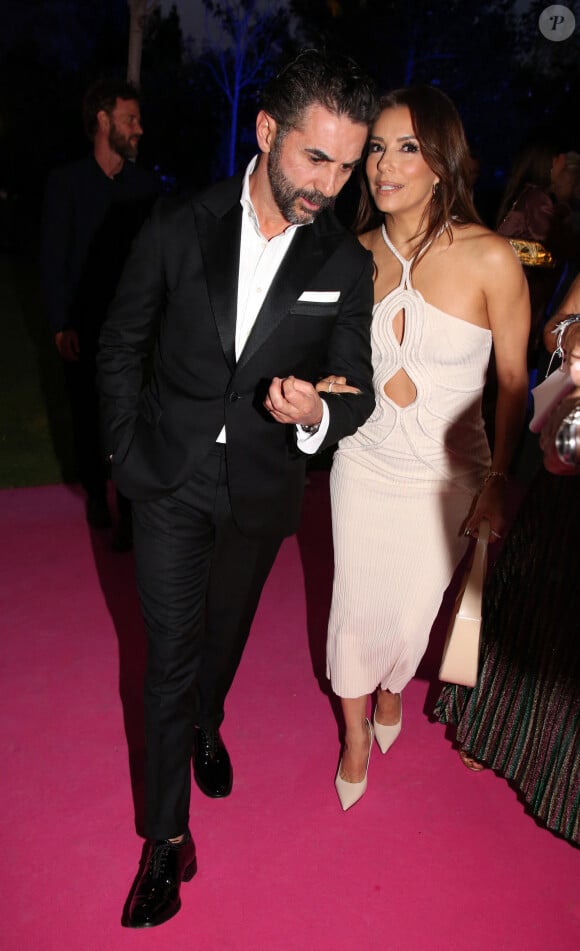 Eva Longoria et son mari Pepe Baston à la soirée des 15 ans de la société de production Bambu Procciones. Le 29 juin 2023 à Madrid, Espagne.