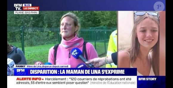 "Il y a une piste cyclable qui reprend, pratique parce qu'elle offre un raccourci. On coupe à travers champ, on passe un étang et on arrive jusqu'à la gare"
Disparition : la maman de Lina s'exprime.