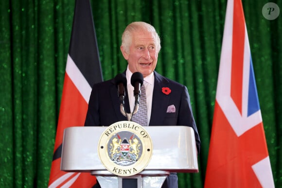 Charles III a fait une belle référence à Kate Middleton dans un discours.
Le roi Charles III d'Angleterre et Camilla Parker Bowles, reine consort d'Angleterre, reçus par le président du Kenya, le Dr William Ruto, à un banquet d'État à Nairobi. Le couple royal britannique effectue un voyage officiel au Kenya de quatre jours. 