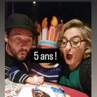 PHOTO Marilou Berry et son amoureux artiste fêtent les 5 ans de leur fils Andy