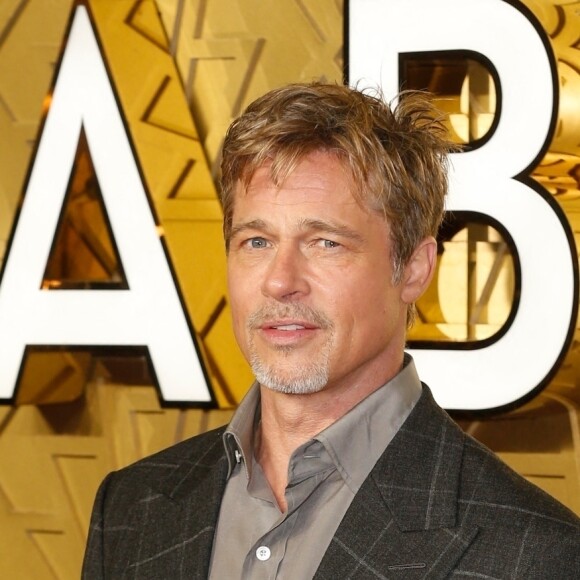 Brad Pitt - Premiere du film "Babylon" à Londres le 12 janvier 2023.