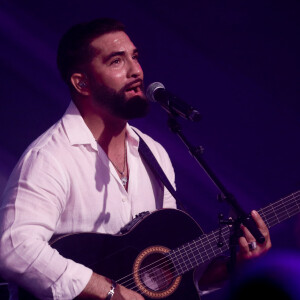 Exclusif - Kendji Girac - Célébration des 10 ans du centre commercial Beaugrenelle à Paris, France. Le 12 octobre 2023. © Christophe Clovis / Bestimage 