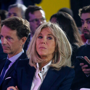 Brigitte Macron, Première Dame française lors de la journée nationale de la lutte contre le harcèlement à l'école au lycée Pierre-Gilles de Gennes - ENCPB à Paris, France, le 7 novembre 2023. © Jonathan Rebboah/Panoramic/Bestimage