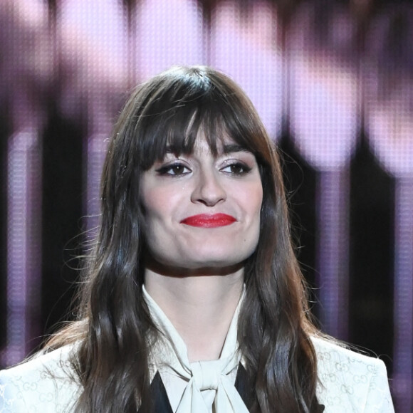 Clara Luciani lors de la 38ème cérémonie des Victoires de la musique à la Seine musicale de Boulogne-Billancourt, France, le 10 février 2023. © Coadic Guirec/Bestimage