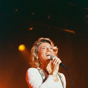 Archives - Sheila en concert a l'Olympia en octobre 1989 pour faire ses adieux a la scene. © Patrick Carpentier / Bestimage