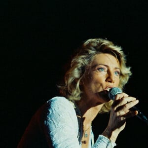 Archives - Sheila en concert a l'Olympia en octobre 1989 pour faire ses adieux a la scene. © Patrick Carpentier / Bestimage