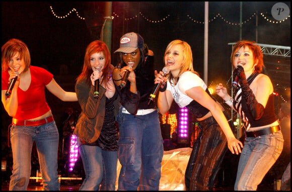 Archive - Les Diadems - Concert NRJ sur la place Massena de Nice avec plus de 20 000 personnes dans le public avec le groupe révélé par Popstars © Guillaume Gaffiot / Bestimage