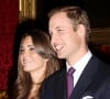 Kate Middleton et le prince William ont annoncé leurs fiançailles quelques mois avant leur mariage
Conférence de presse pour annoncer officiellement le mariage de Kate Middleton et du prince William d'Angleterre. Credit: Ken Goff/GoffPhotos.com