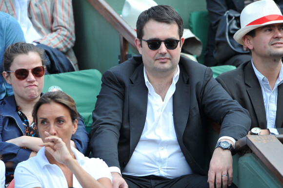 Jean-François Piège - People aux Internationaux de France de tennis de Roland Garros à Paris, le 5 juin 2014. 