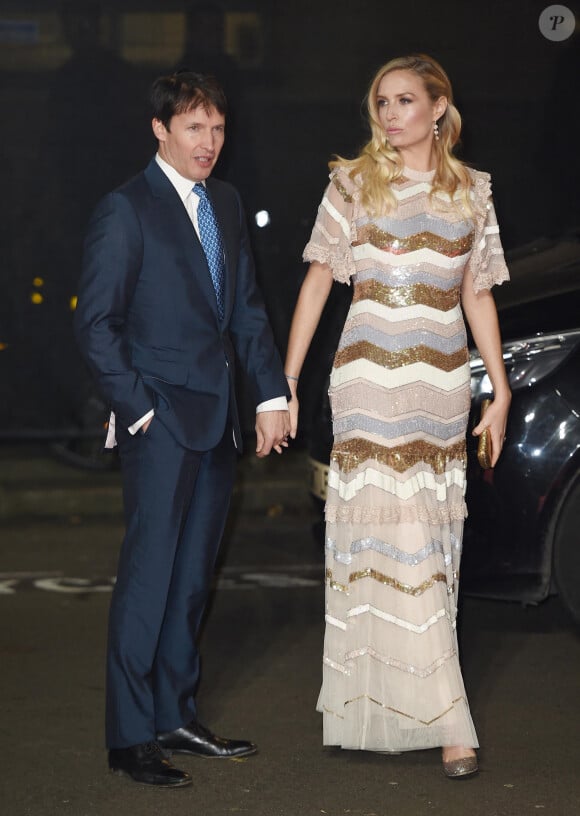 Lady Sofia Wellesley et son mari James Blunt à la soirée des "Fashion Awards 2019" au Royal Albert Hall à Londres, le 2 décembre 2019.