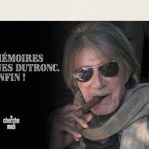 Couverture de l'autobiographie "Et moi, et moi, et moi" de Jacques Dutronc à paraître le 16 novembre 2023 au Cherche midi.