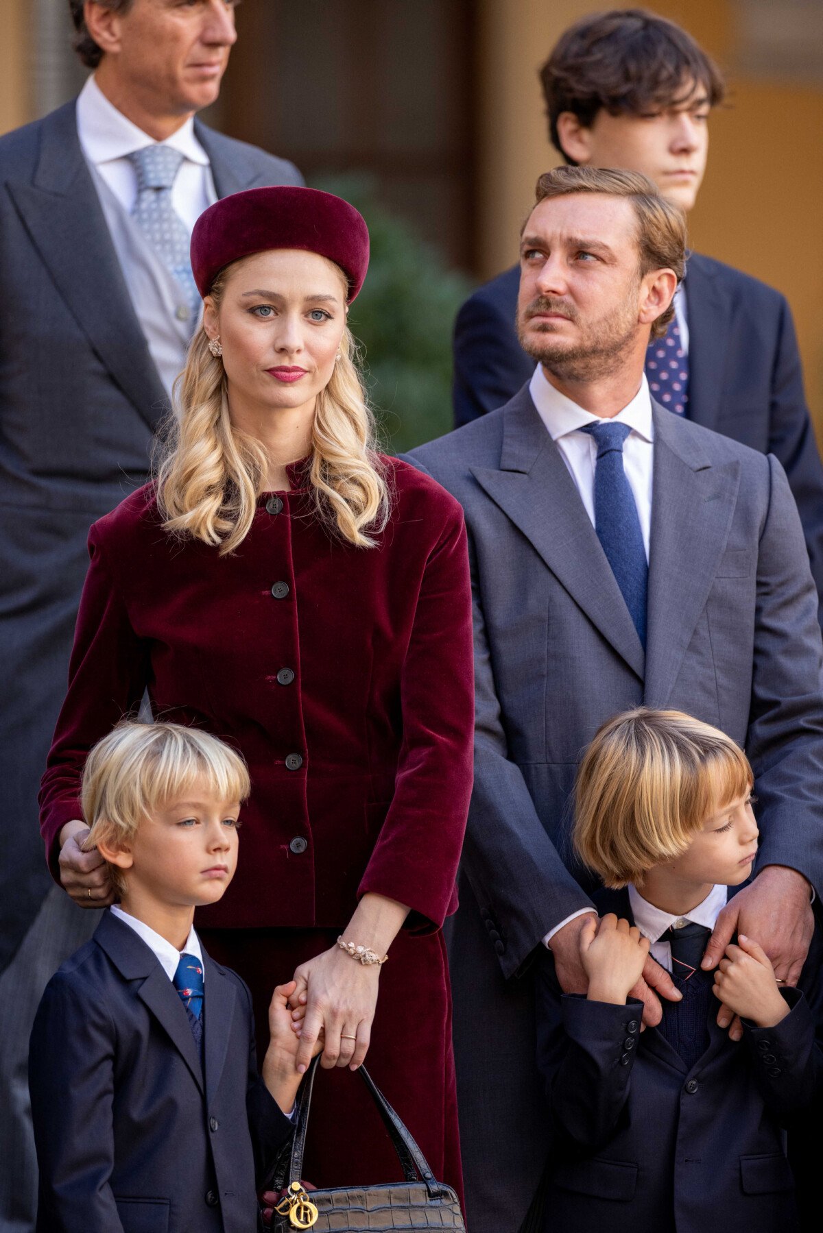 Photo Pierre Casiraghi Et Sa Femme B Atrice Borromeo Avec Leurs Fils Stefano Casiraghi Et