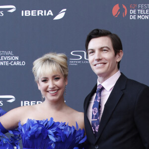 Jazmin Grace Grimaldi et Ian Mellencamp sur le tapis rouge du photocall de la cérémonie d'ouverture du 62ème Festival de Télévision de Monte-Carlo, à Monaco, le 16 juin 2023. © Denis Guignebourg/BestImage 