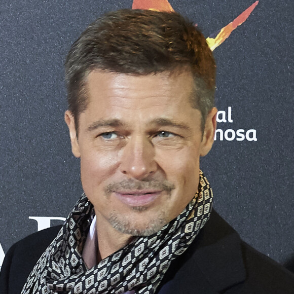 Ils ne risquent pas de se croiser autour d'une dinde le soir de Noël.
Brad Pitt lors de la première de "Alliés" (Allied) au cinéma Callao à Madrid, Espagne. © Jack Abuin/Zuma Press/Bestimage 