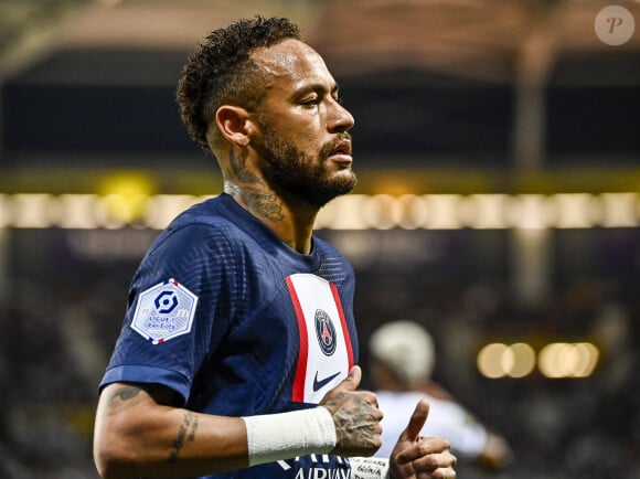 Le Brésilien ne s'est pas encore exprimé concernant cette affaire
 
Neymar Jr (psg) - Match de football en ligue 1 Uber Eats entre Toulouse et le PSG (0-3) à Toulouse le 31 aout 2022.