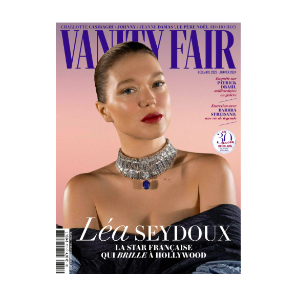 Couverture "Vanity Fair" du mercredi 22 novembre 2023