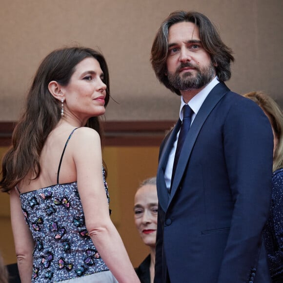 Charlotte Casiraghi et Dimitri Rassam - Montée des marches du film " Killers of the flower moon " lors du 76ème Festival International du Film de Cannes, au Palais des Festivals à Cannes. Le 20 mai 2023 © Jacovides-Moreau / Bestimage 