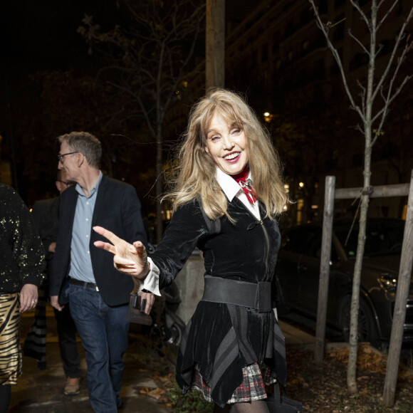 Arielle Dombasle - Remise du Prix Georges Bizet du Livre d’Opéra et de Danse au Théâtre des Champs-Elysées à Paris le 6 novembre 2023. © Pierre Perusseau / Bestimage