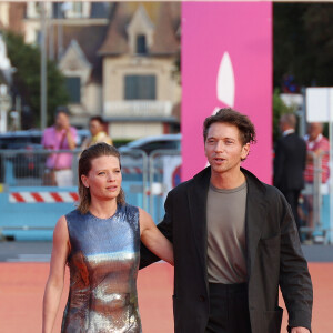 Mélanie Thierry et Raphaël Haroche lors de la 49ème édition du festival du cinéma américain de Deauville le 7 septembre 2023. © Denis Guignebourg / Bestimage 