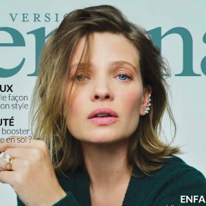 Mélanie Thierry en couverture de "Version Femina", numéro du 26 novembre 2023.