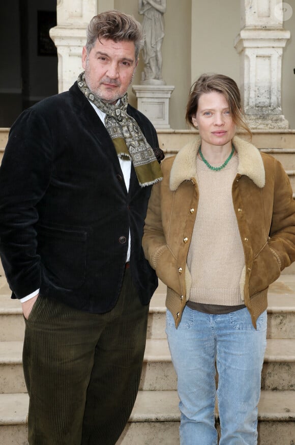 Mélanie Thierry et Thomas Bidegain pour le film "Soudain seuls" lors du Festival du Film de Sarlat, France, le 9 novembre 2023. © Patrick Bernard/Bestimage 