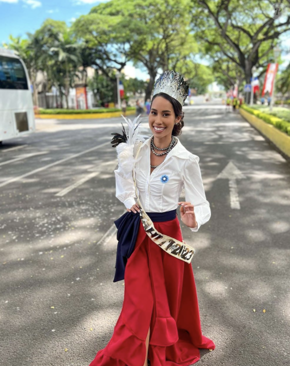 Ravahere Silloux est Miss Tahiti 2023. Instagram