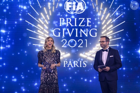 Julien Fébreau - Gala du Prix de la FIA (FIA Prize Giving 2021) au Carrousel du Louvre à Paris le 16 décembre 2021. © Frédéric Le Floch/Panoramic/Bestimage