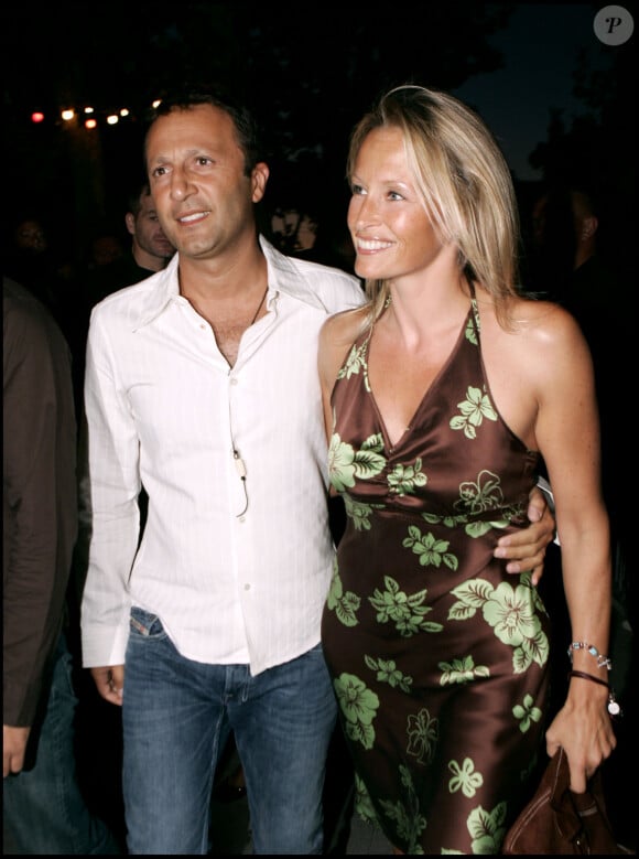 Arthur et Estelle Lefébure - Avant-première du film "Il ne faut jurer de rien" à Saint-Tropez le 14 août 2005