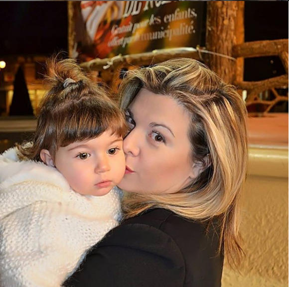 Cindy Lopes avec sa fille Stella, Instagram, 12 décembre 2018.