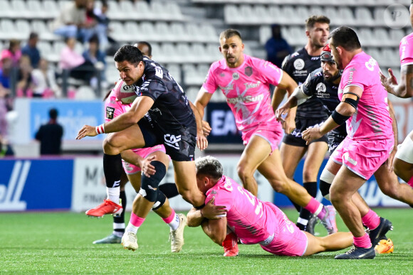 Stade Français vs Oyonnax (28-18) - Top 14 au Stade Jean Bouin à Paris le 25 août 2023. © Federico Pestellini / Panoramic / Bestimage